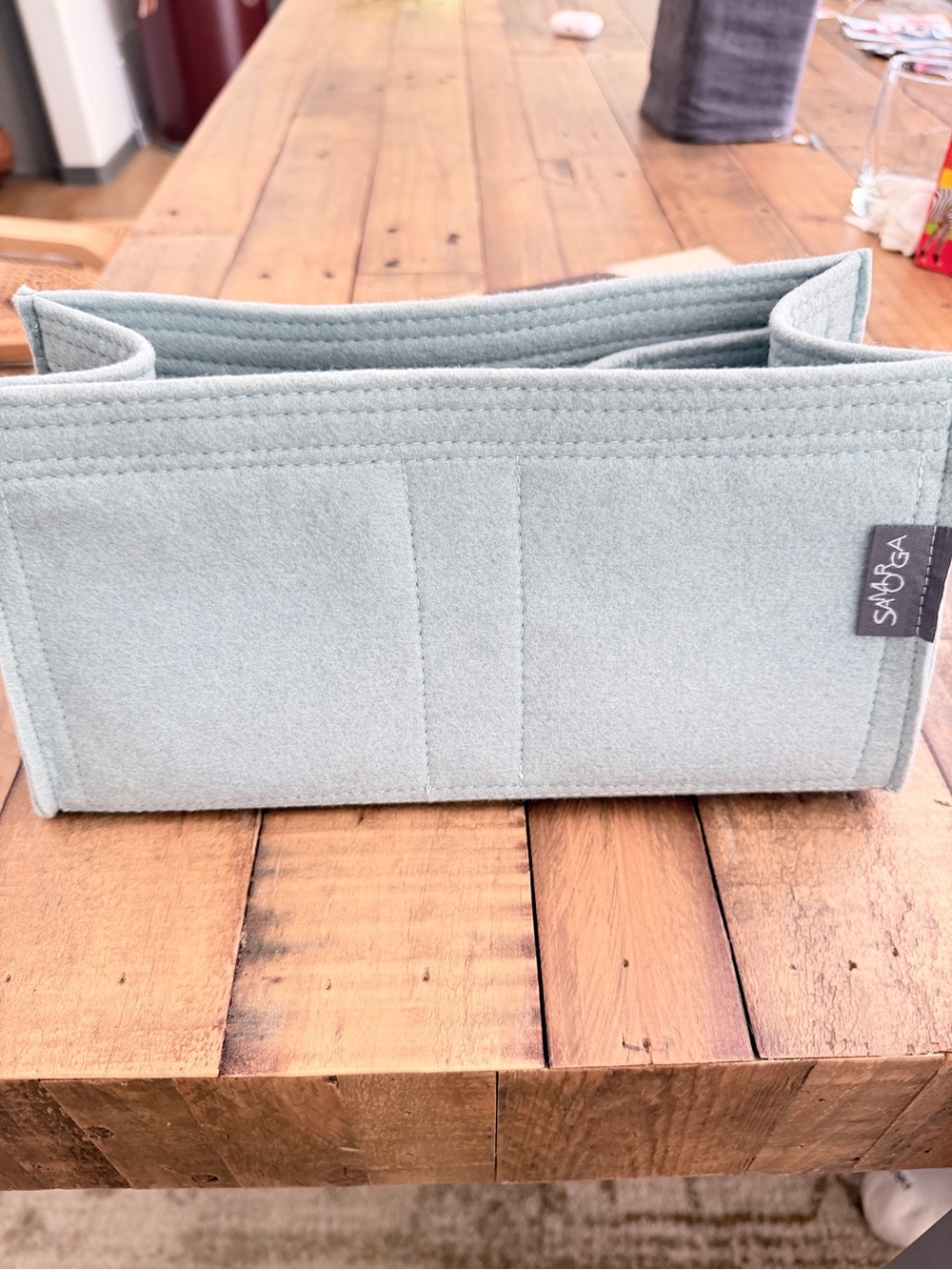 SABGA Felt Handbag Organizer Insert for Birkin 30